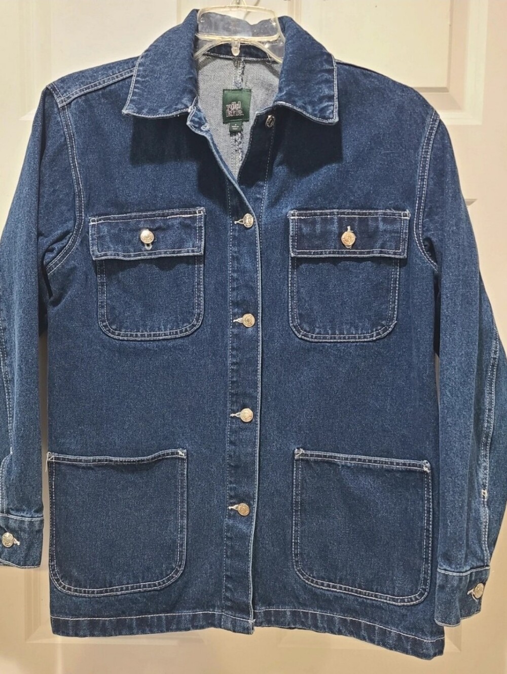 Wild Fable Dark Wash Heavyweight Jean Barn Jacket sz Small